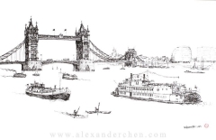 TowerBridgeAndDixieDrawing
