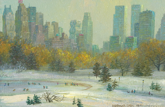 Central-Park-Autumn-Snowy-Afternoon-2019-6x9