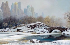 CentralParkBridgeWinter