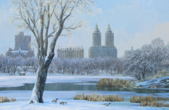 CentralParkLakeWinter