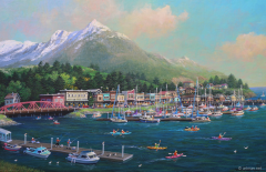 Alaska Ketchikan Thomas Basin Afternoon